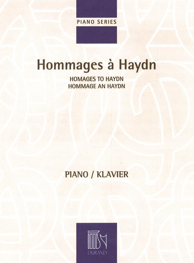 Hommages A Hadyn - skladby pro klavír
